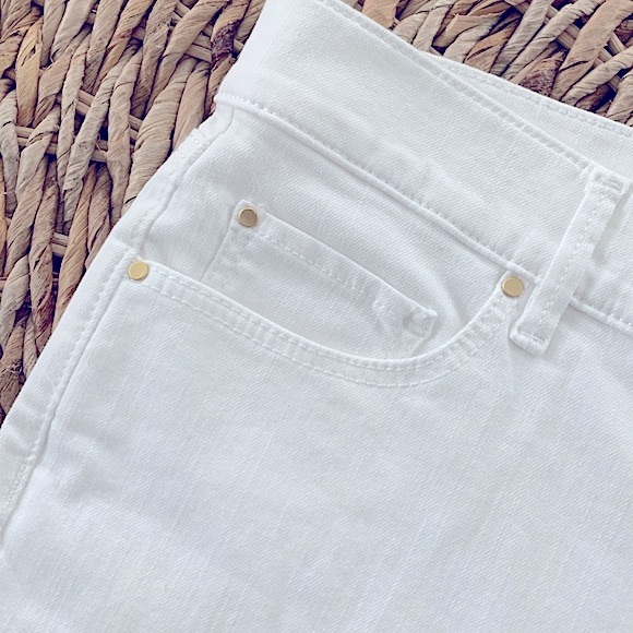 Ann Taylor White Slim Boot Jean - Picture 11 of 16